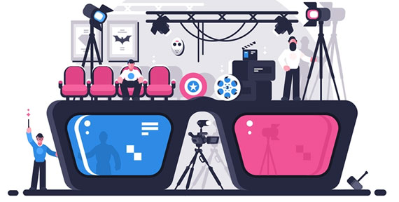 تدوین فیلم و عکس