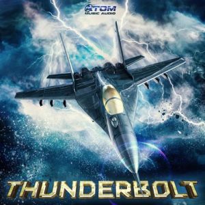 کاور آلبوم آلبوم Thunderbolt موسیقی حماسی هیجان انگیز و اکشن از Atom Music Audio از Atom Music Audio