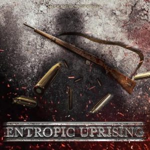 کاور آلبوم موسیقی تریلر Entropic Uprising اثری باشکوه و قهرمانانه از Amadea Music Productions از Amadea Music Productions