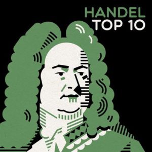 کاور آلبوم 10 اثر برتر جرج فردریک هندل از لیبل وارنر موزیک از Warner Classics