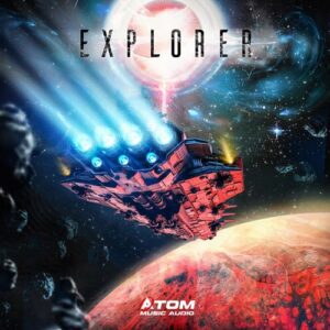 کاور آلبوم موسیقی تریلر Explorer اثری حماسی و ماجراجویانه از Atom Music Audio از Atom Music Audio
