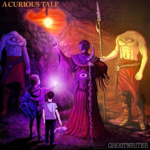 کاور آلبوم موسیقی تریلر A Curious Tale اثری فانتزی و ماجراجویانه از Ghostwriter از Ghostwriter