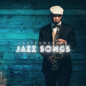 کاور آلبوم آهنگ های جاز بی کلام Instrumental Jazz Songs از Various Artists