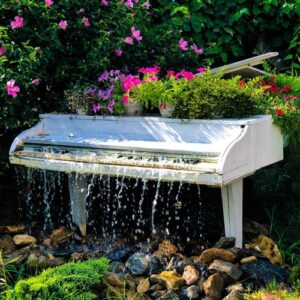 کاور آلبوم پیانو اسپا ، موسیقی بی کلام آرامش بخش از پیسفول پیانوز از Peaceful Pianos