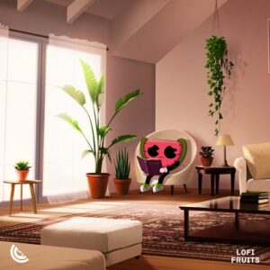 کاور آلبوم حال و هوای غمگین لوفای - لوفی فروتس موزیک از Lofi Fruits Music