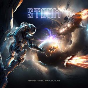 کاور آلبوم طوفان - آمادیا موزیک پروداکشنز از Amadea Music Productions