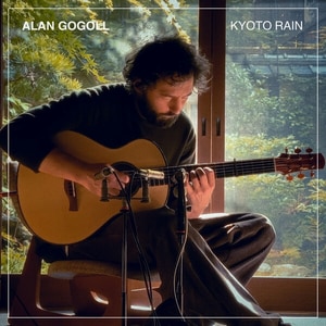 کاور آلبوم باران کیوتو ؛ گیتار آکوستیک و هارمونیکهای زنگوار از آلن گوگول از Alan Gogoll
