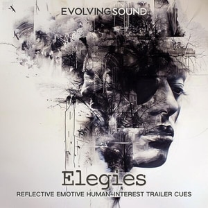 کاور آلبوم مرثیه‌ها؛ موسیقی تریلر احساسی از ایوالوینگ ساند از Evolving Sound