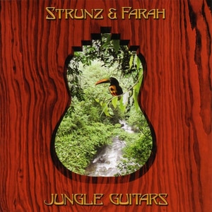 کاور آلبوم گیتارهای جنگل ؛ چهرهٔ گرمسیری استرانز و فرح از Strunz & Farah