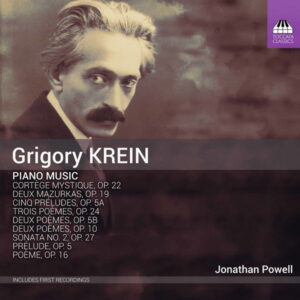 Grigory Krein Piano Music