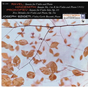 Ravel Violin Sonata No. 2