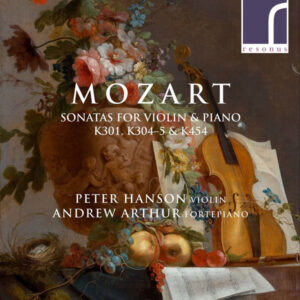 Mozart Sonatas for Violin & Piano, K. 301, K. 304, K. 305 & K. 454