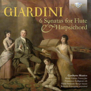 Giardini 6 Sonatas for Flute & Harpsichord