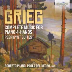 Grieg Complete Music for Piano 4 Hands, Peer Gynt Suites