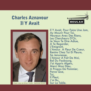 Charles Aznavour Il Y Avait
