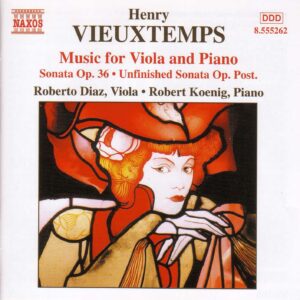 Vieuxtemps Viola and Piano Music