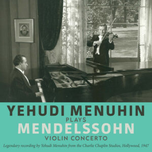 Plays Mendelssohn Violin Concerto