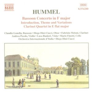 HUMMEL Bassoon Concerto  Clarinet Quartet