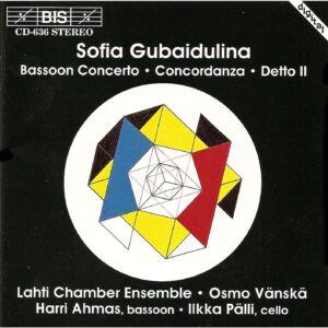 Gubaidulina Bassoon Concerto  Detto Ii  Concordanza
