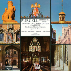 Purcell Te Deum & Jubilate; Complete Funeral Sentences