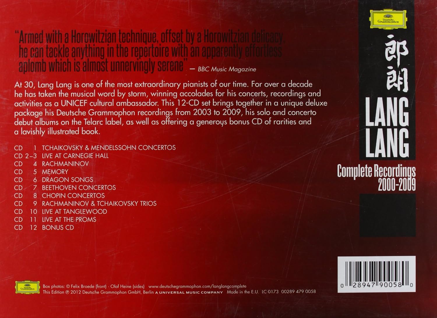 مجموعه کامل آثار لانگ لانگ 2000-2009 : گنجینهای از موسیقی کلاسیک - تصویر 3