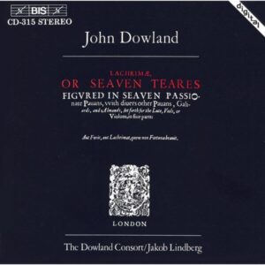 Dowland Lachrimae, or Seaven Teares