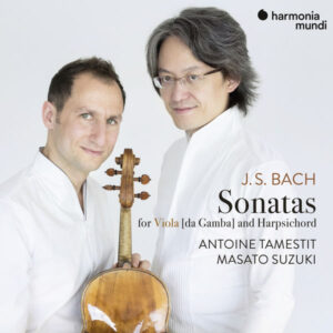Bach  3 Sonatas for viola