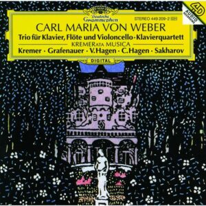 Weber Piano Trio Op. 63; Piano Quartet Op. 8