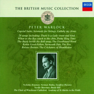 Warlock Capriol Suite; Songs