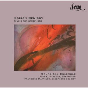 Edison Denisov Music for saxophone
