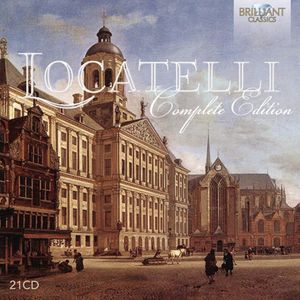 مجموعه آثار کامل پیترو لوکاتلی از لیبل بریلینت کلاسیک (Pietro Locatelli)